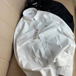 Buy Lacos_tee Plain Oxford Lycra Shirt