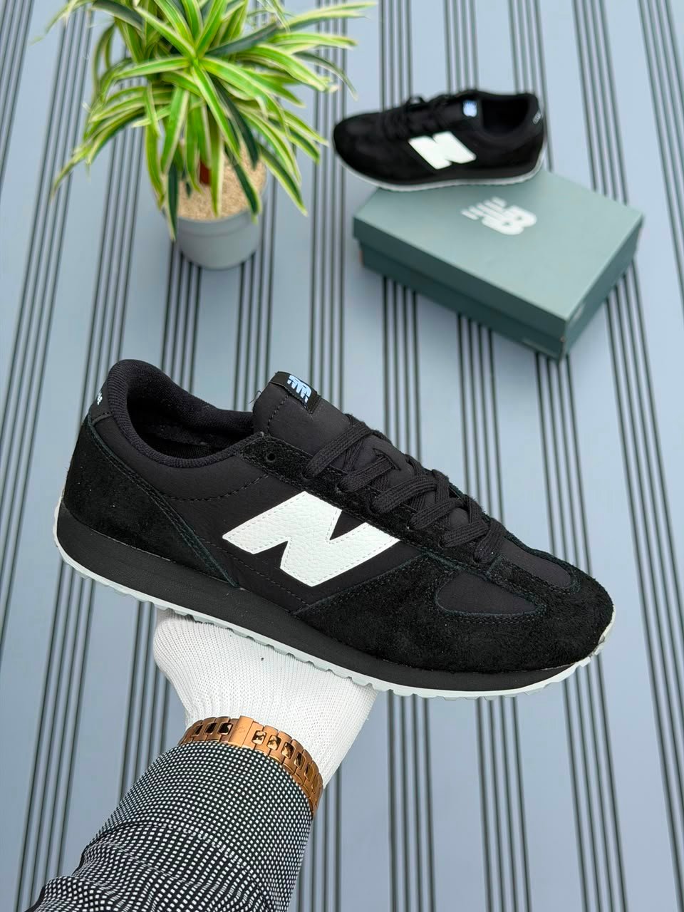 Buy Ne_w Balan_cee 471 Black Shoes