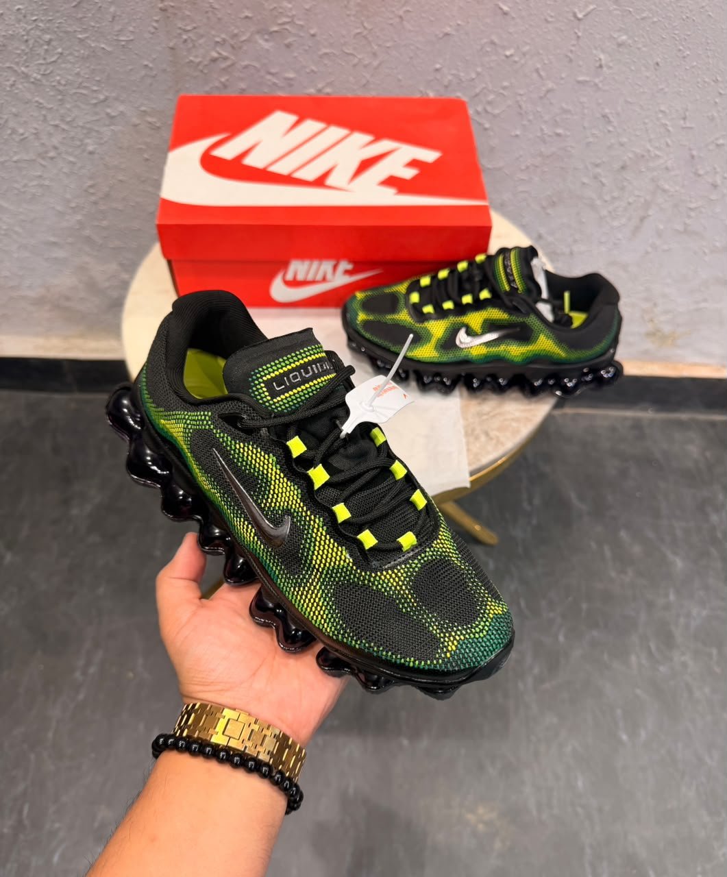 Buy Ni_kee Air Liquid Max Black Shoes - Image 3
