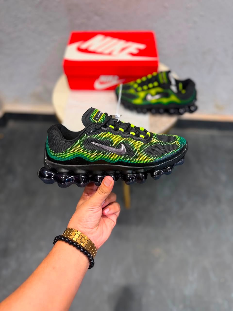 Buy Ni_kee Air Liquid Max Black Shoes