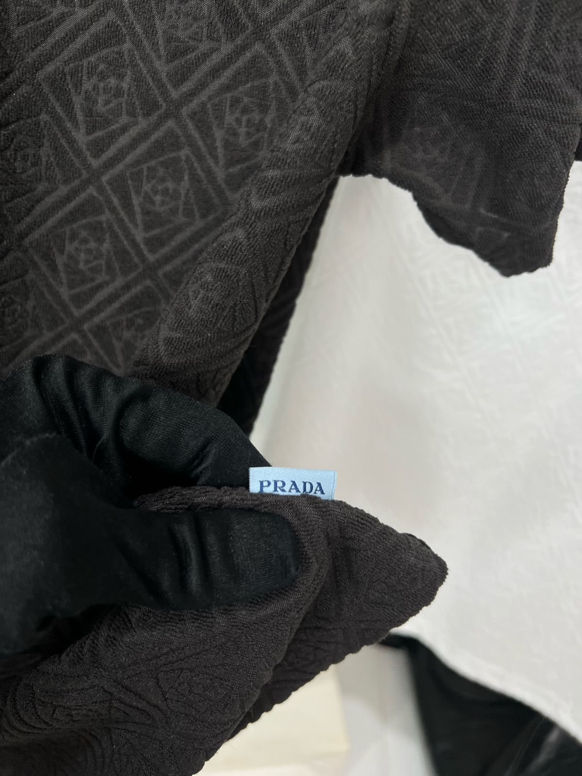Buy Pra_da Cotton Lycra Collar T-Shirt - Image 7