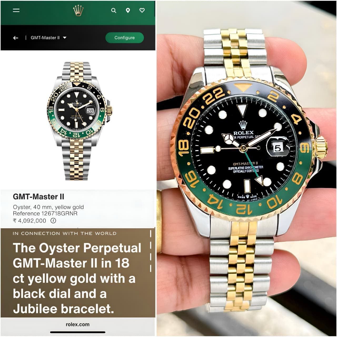 Buy Rol_exx GMT Master II Luxury Watch