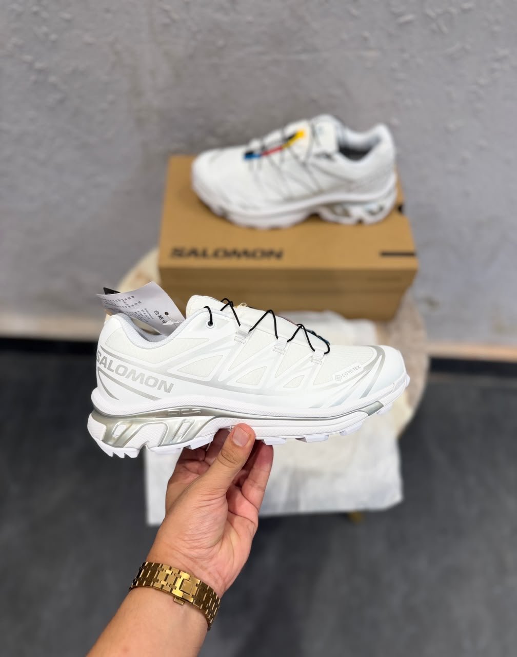 Buy Salom_onn XT-6 Lab White Silver