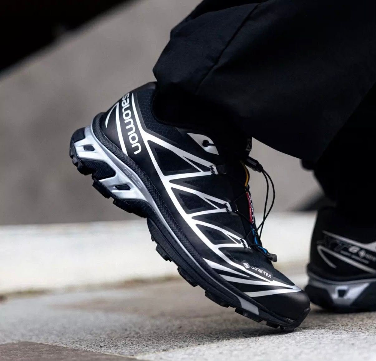 Buy Salom_onn XT Ghost Black White Shoes - Image 8