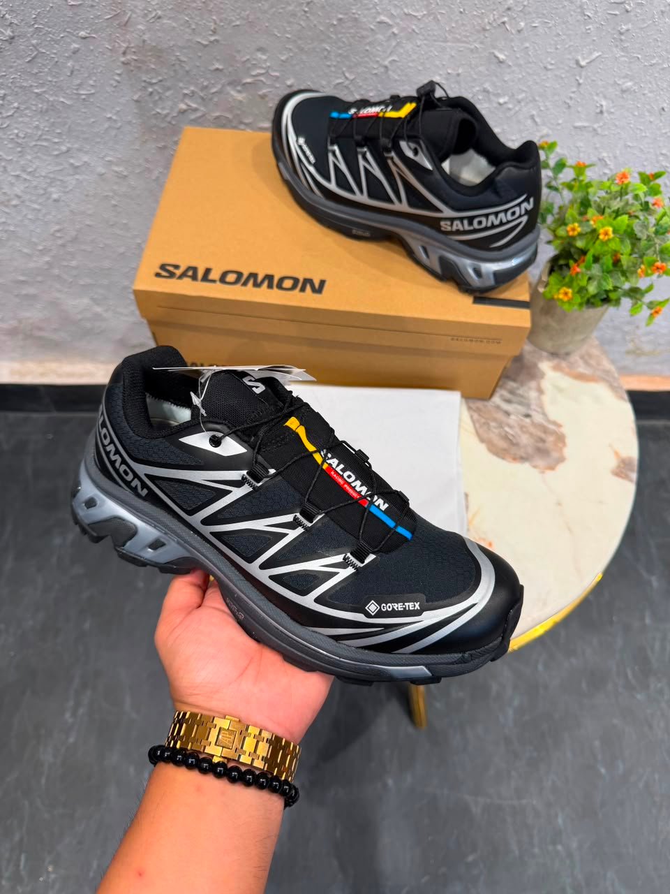 Buy Salom_onn XT Ghost Black White Shoes