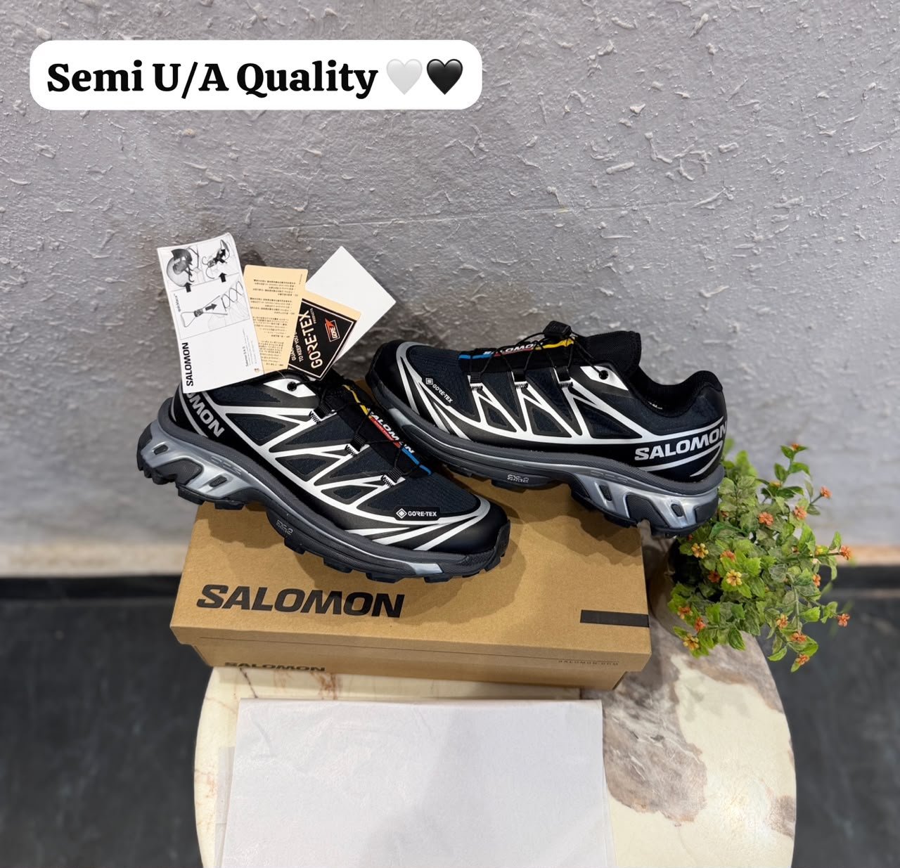 Buy Salom_onn XT Ghost Black White Shoes - Image 3