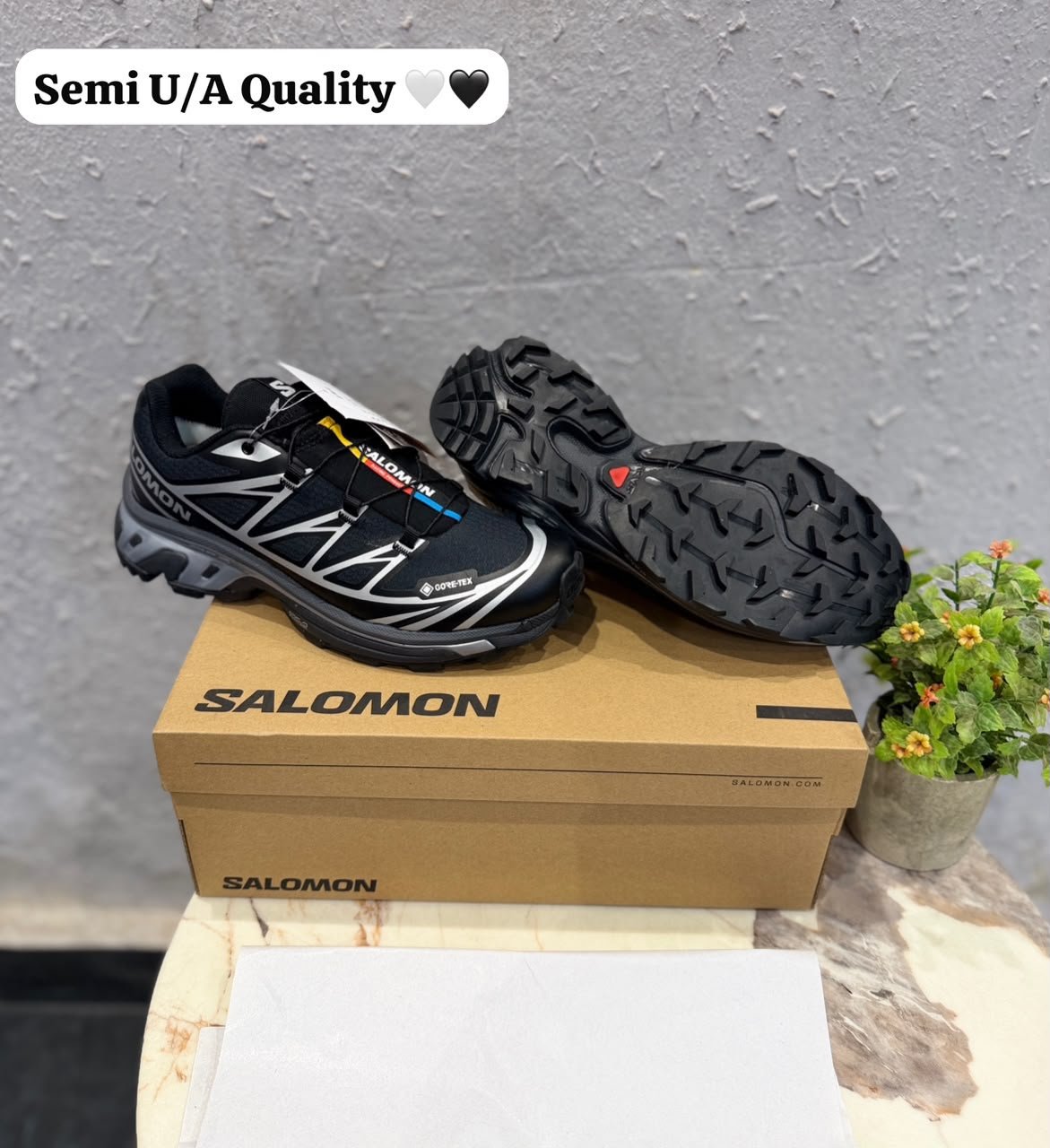 Buy Salom_onn XT Ghost Black White Shoes - Image 4