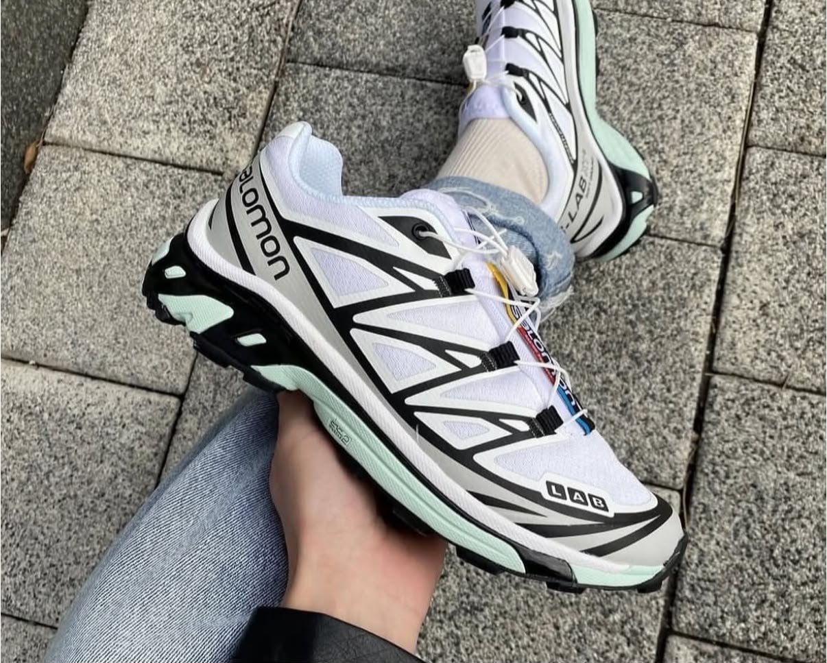 Buy Salom_onn XT Ghost White Black Shoes - Image 6