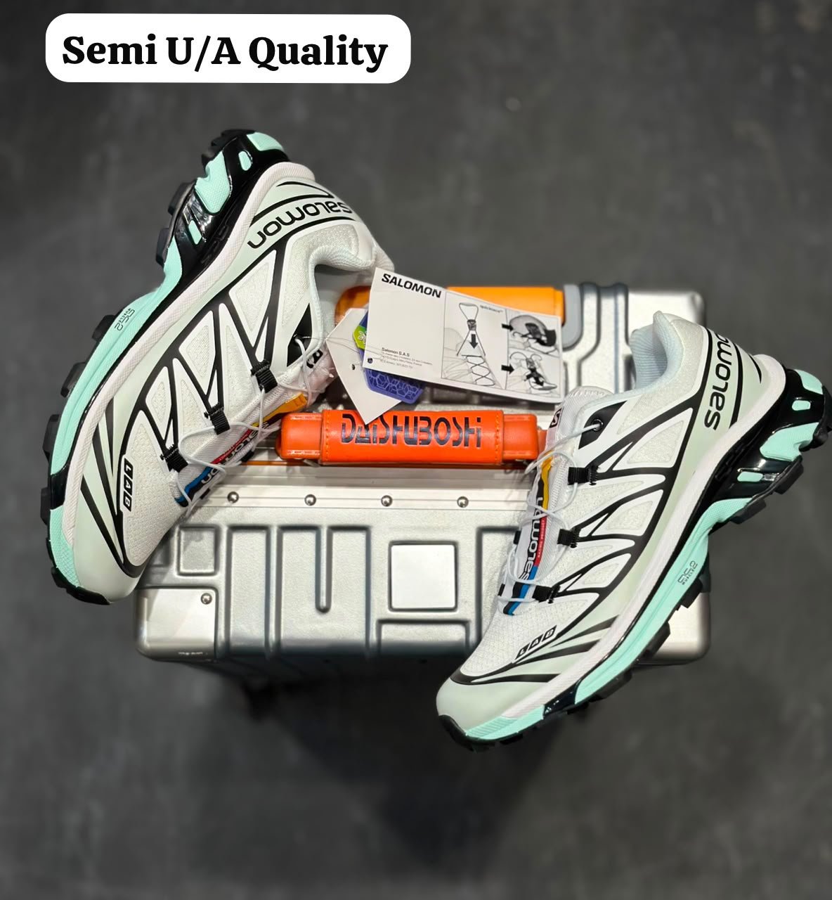 Buy Salom_onn XT Ghost White Black Shoes - Image 7