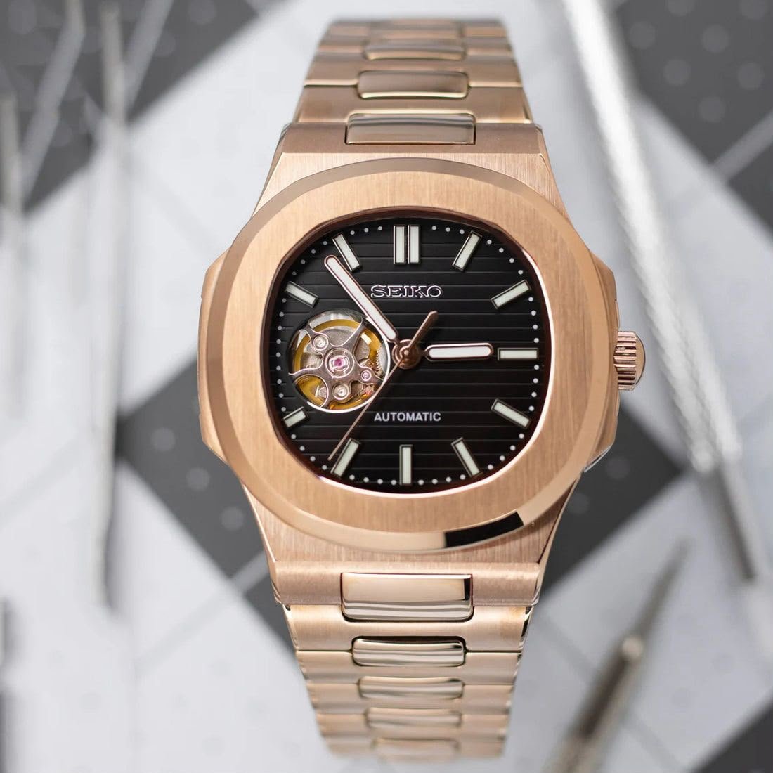 Buy Sei_koo MOD Open Heart Automatic Watch - Image 5