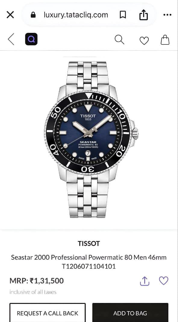 Buy Tiss_ott Seastar Powermatic 80 Men - Image 2