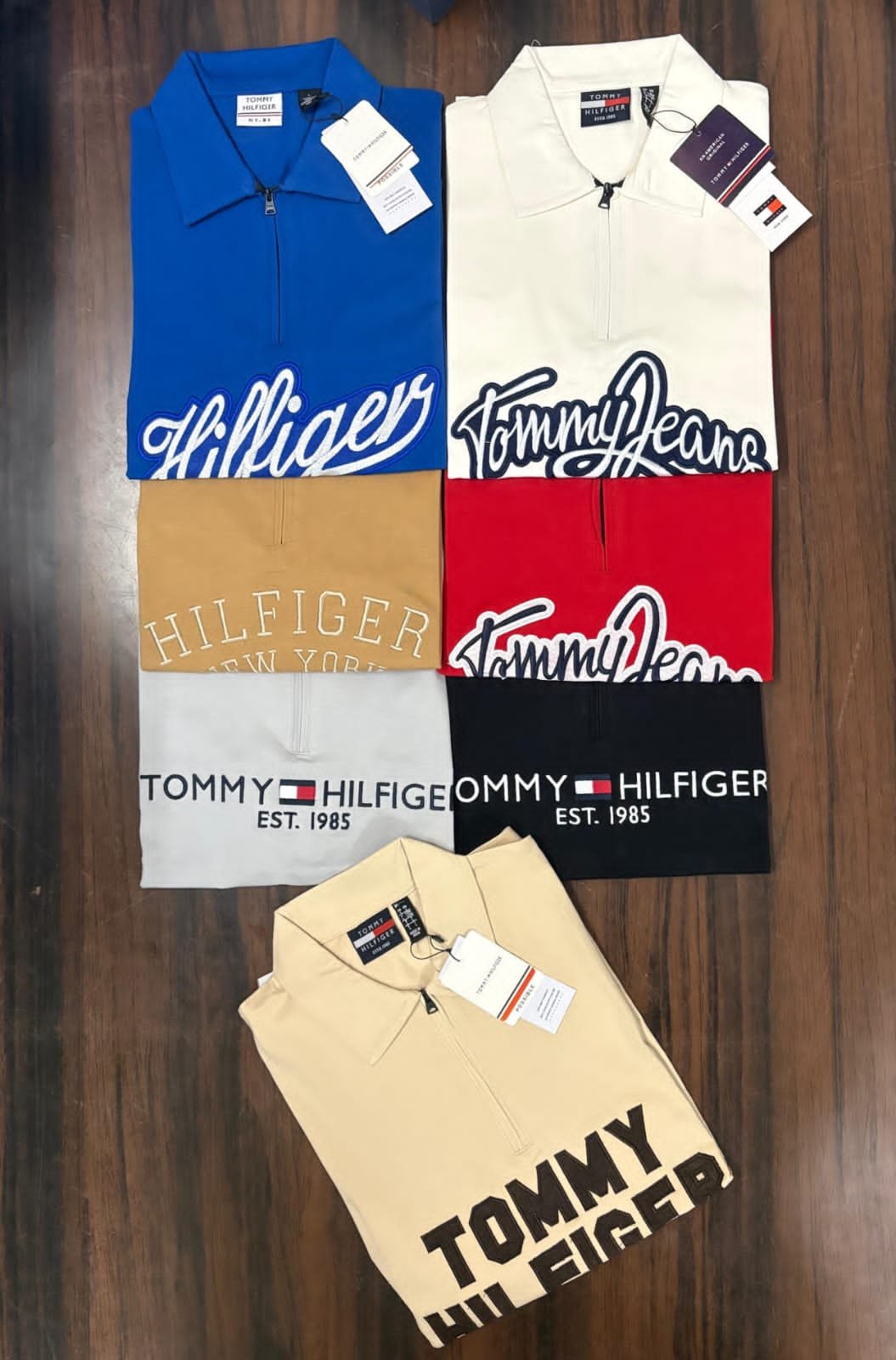 Buy Tomm_y Hilfig_err Zipper PQ Lycra Polo - Image 5