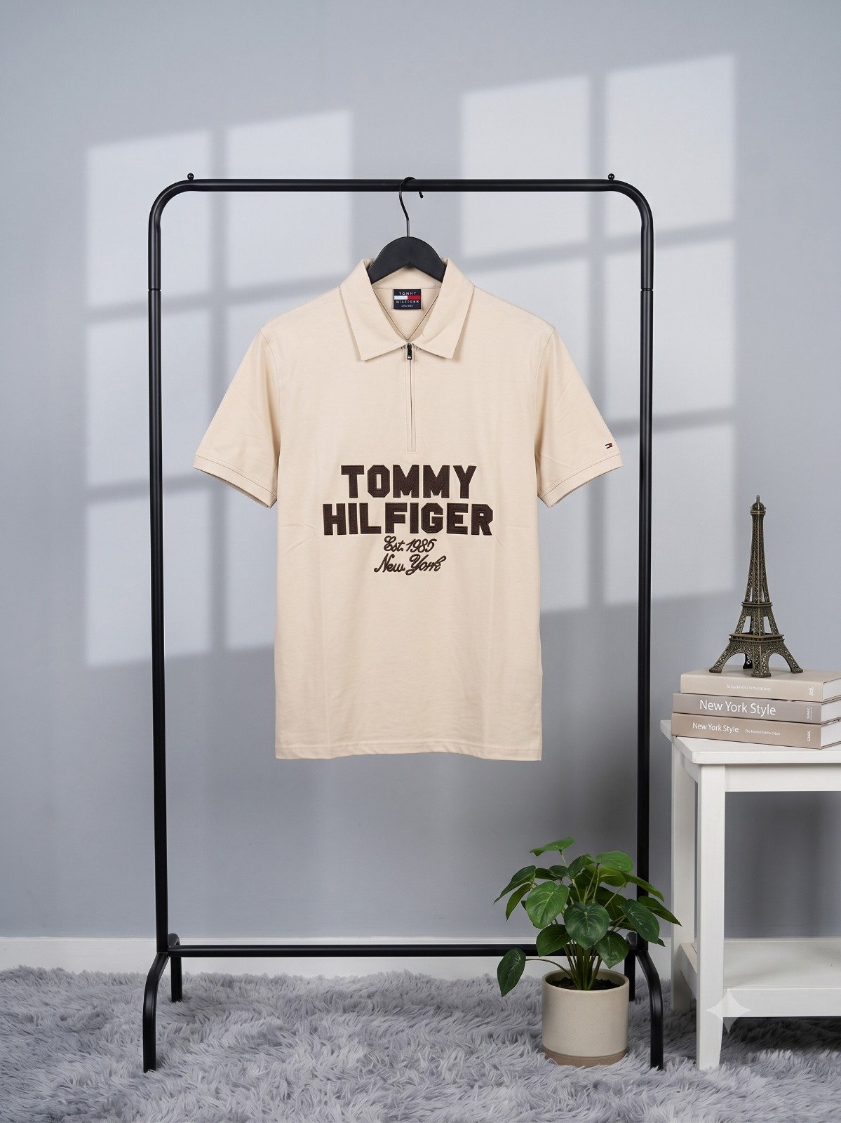 Buy Tomm_y Hilfig_err Zipper PQ Lycra Polo - Image 9