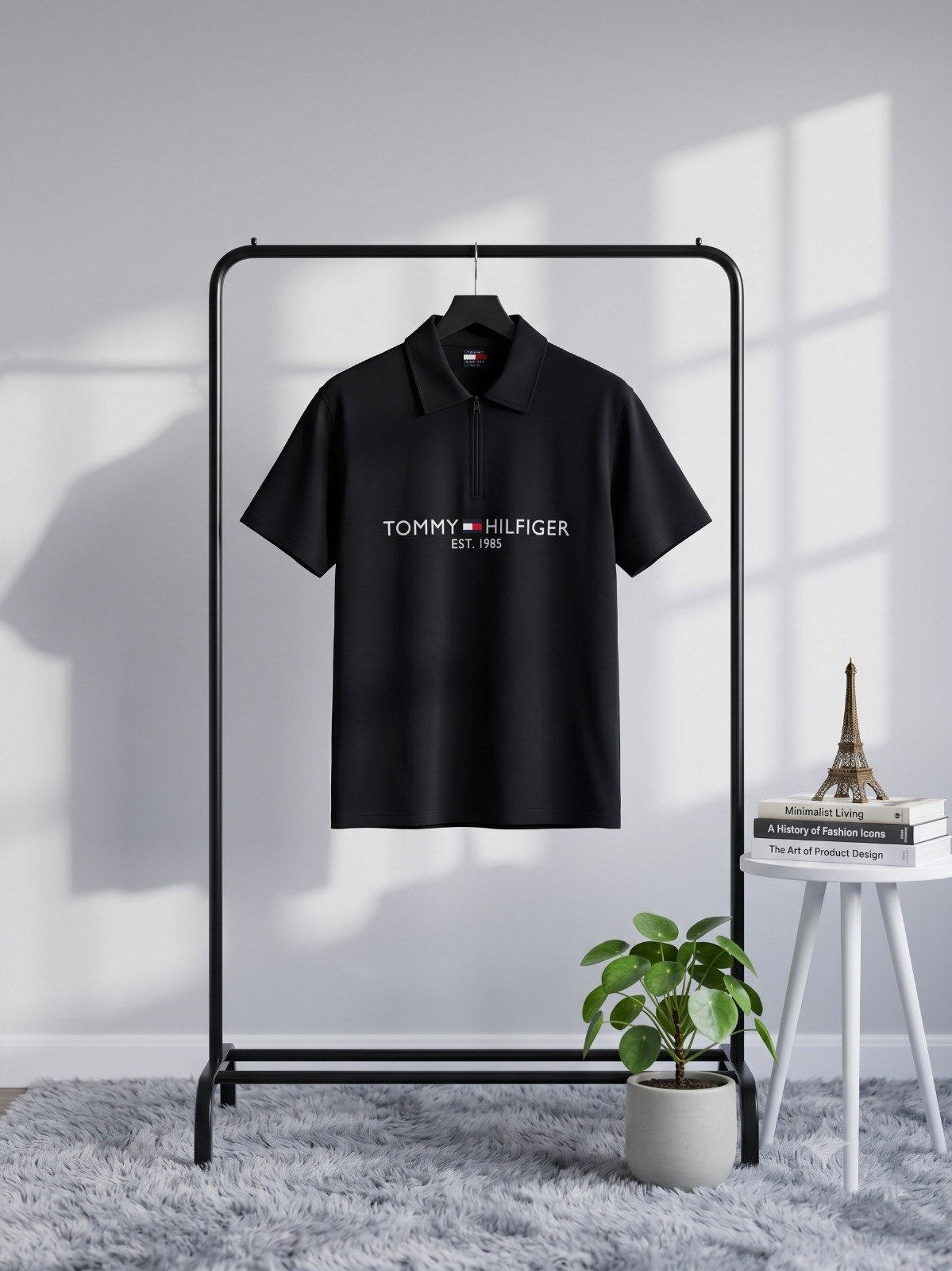 Buy Tomm_y Hilfig_err Zipper PQ Lycra Polo - Image 3