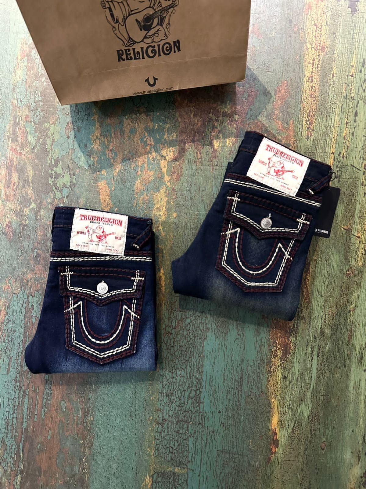 Buy Tru_e Religi_onn Premium Denim Jean USA - Image 7