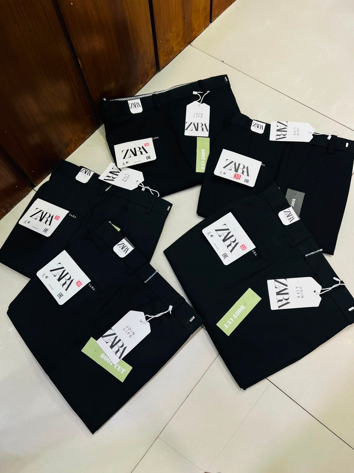 Buy Za_raa Formal Bootcut Pants For Men - Image 4