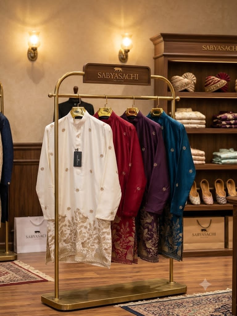 Sabyasachi Mens Luxury Designer Kurta 24 - Image 13