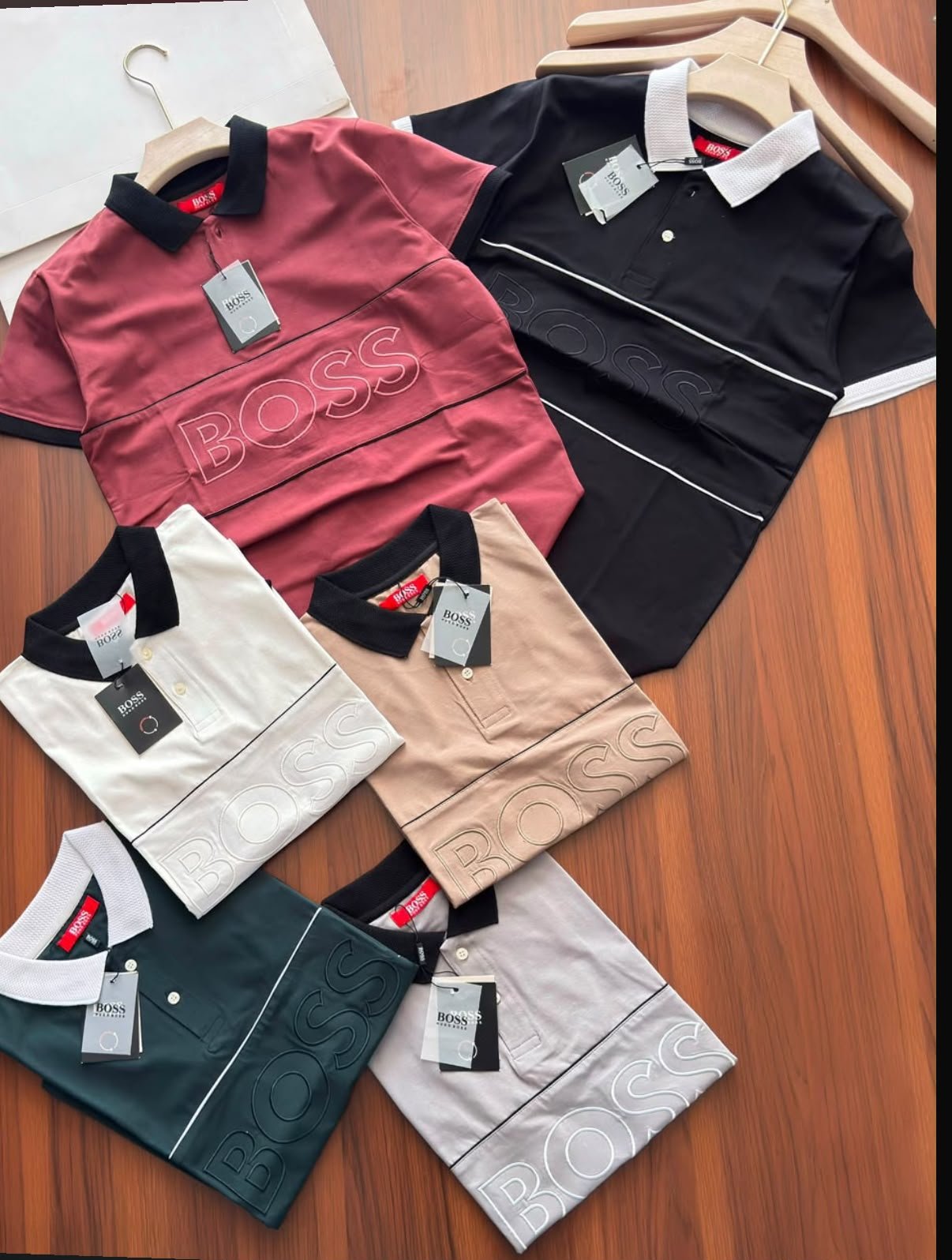 Buy BOSS Premium Collar T-Shirt Men