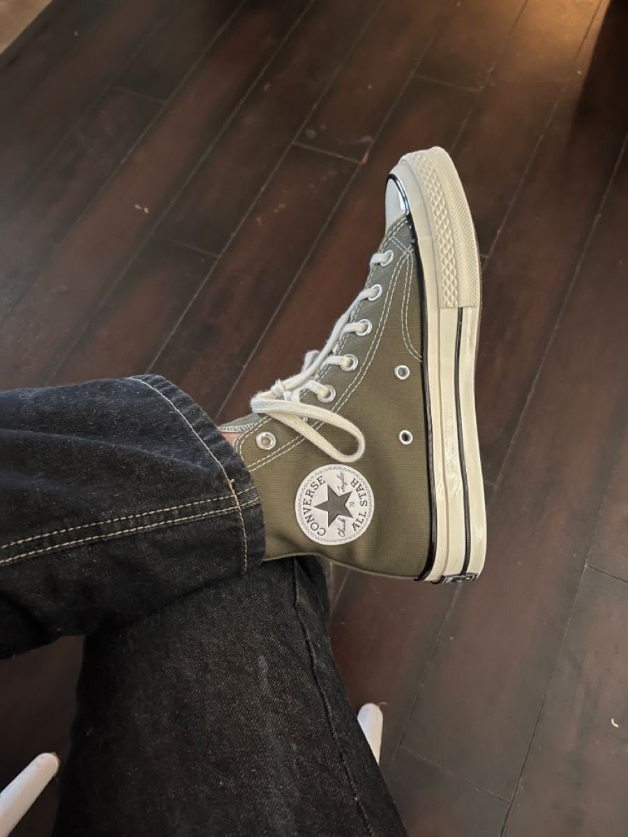 Buy Conver_see Chuck 70 Army Green Sneaker - Image 9