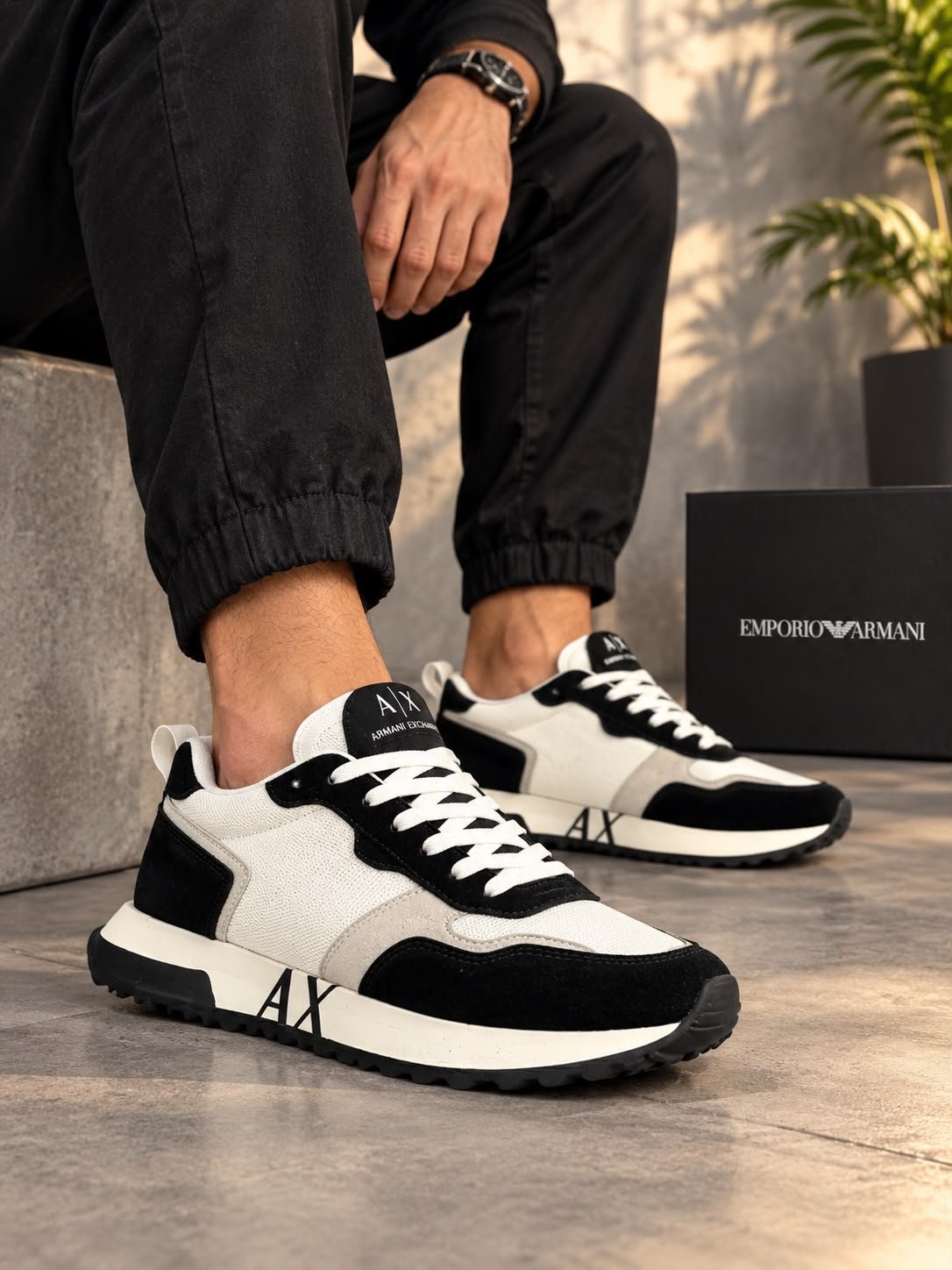 Buy Empori_o Arma_nii Luxury Italy Sneakers - Image 5