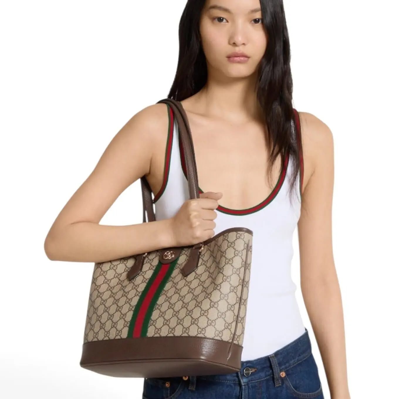 Buy Guc_cii GG Ophidia Tote Bag Online - Image 3