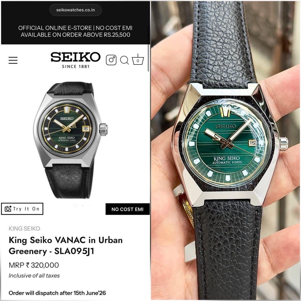 Buy King Sei_koo Vanac Automatic Watch