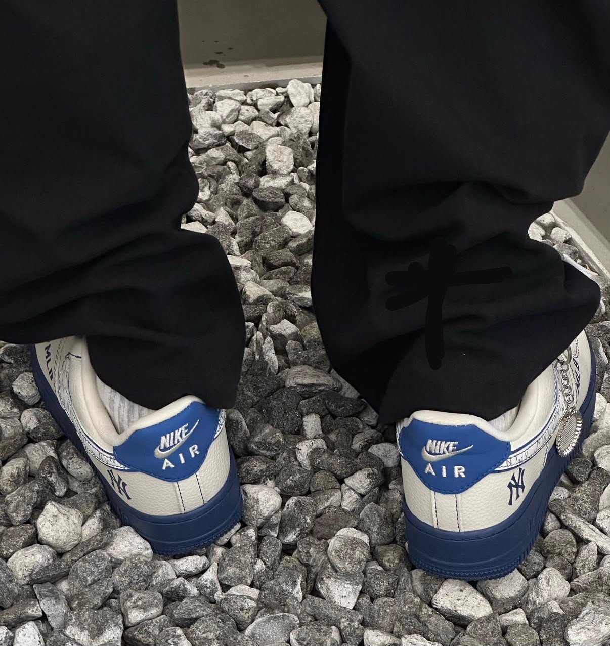 Buy Ni_kee AF1 MLB Yankees 2026 Shoes Sale - Image 8