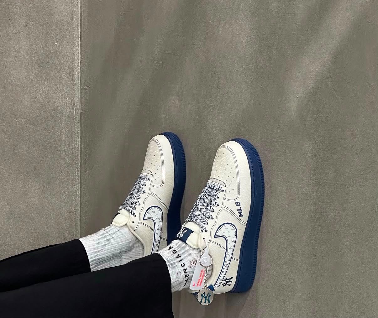 Buy Ni_kee AF1 MLB Yankees 2026 Shoes Sale - Image 11