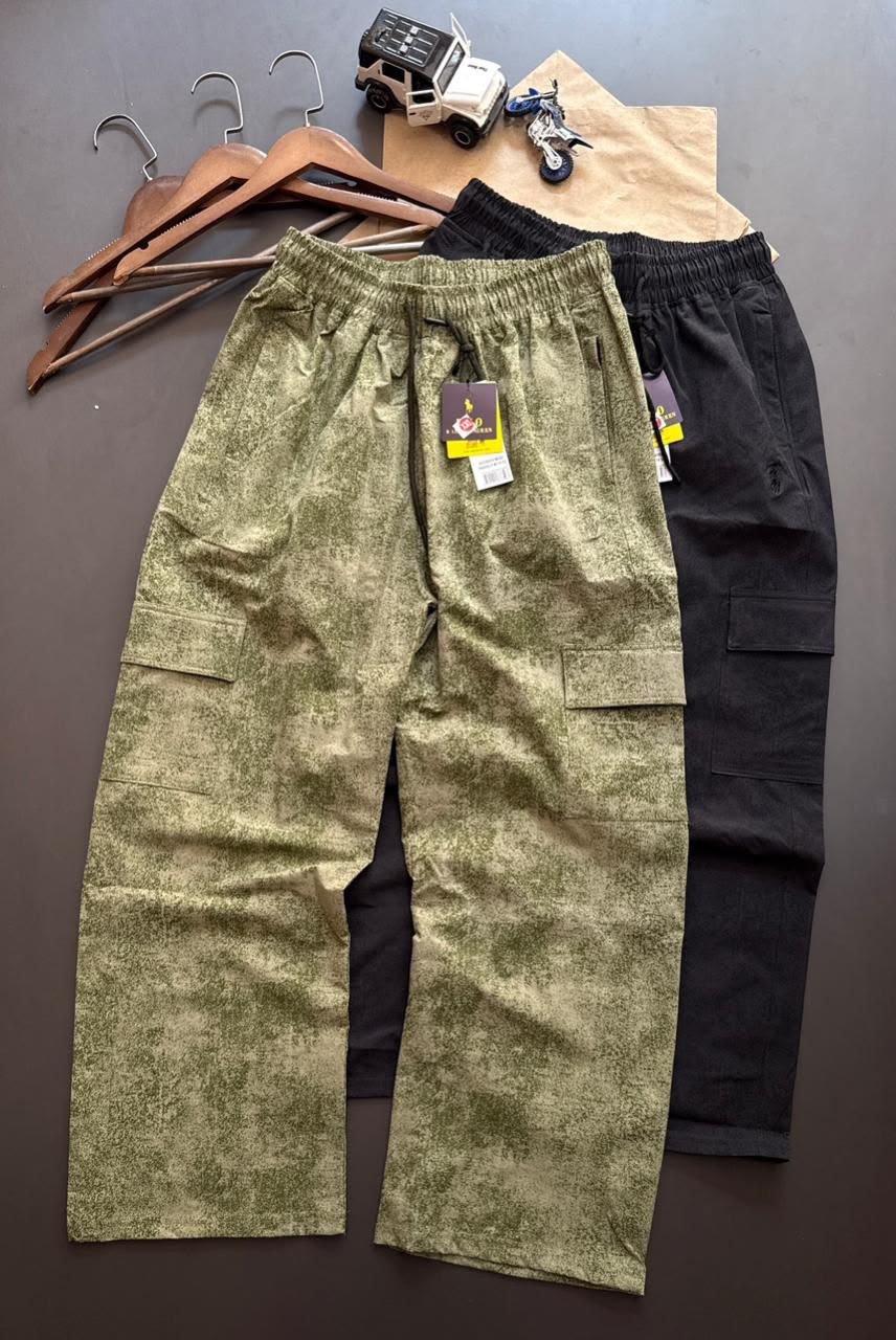 Buy Polo Lycra Terry Cargo Pattern Pants - Image 2