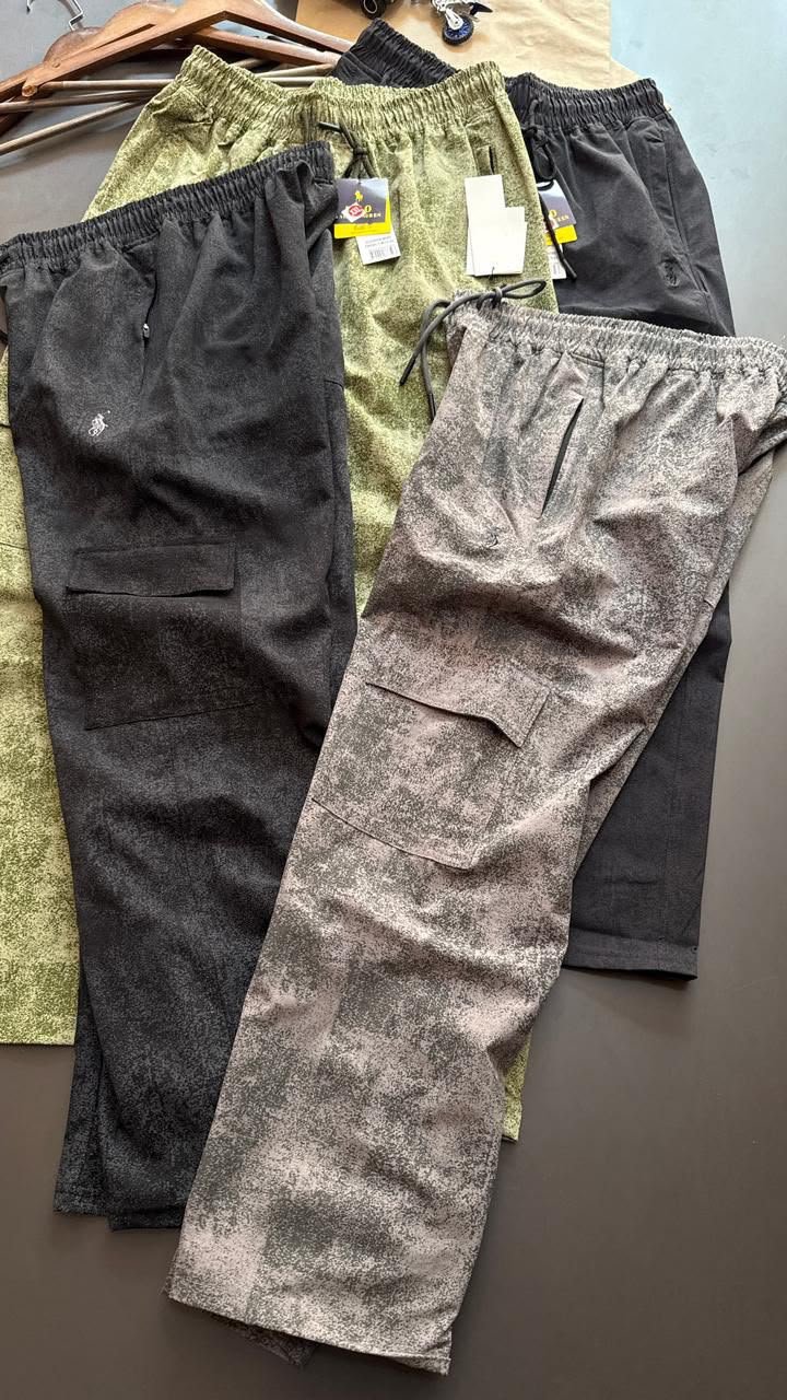 Buy Polo Lycra Terry Cargo Pattern Pants - Image 5