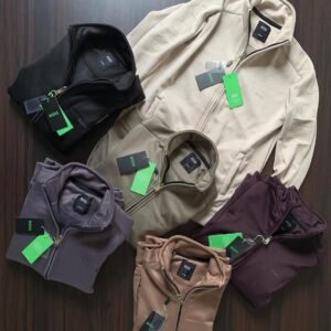Buy HUG_O BO_SS Imported Fabric Zipper Jacket