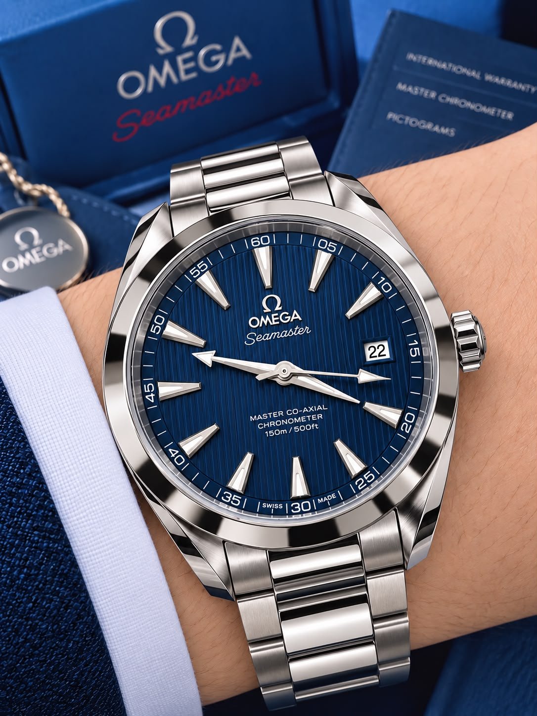 Buy Ome_gaa Seamaster Men Luxury Watch - Image 3
