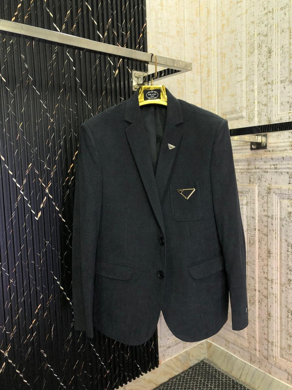 Buy Pra_daa Imported Tweed Fabric Blazer - Image 4