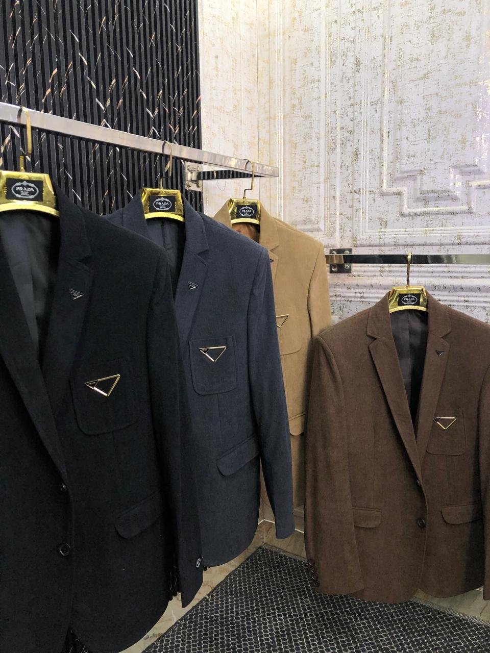 Buy Pra_daa Imported Tweed Fabric Blazer - Image 2