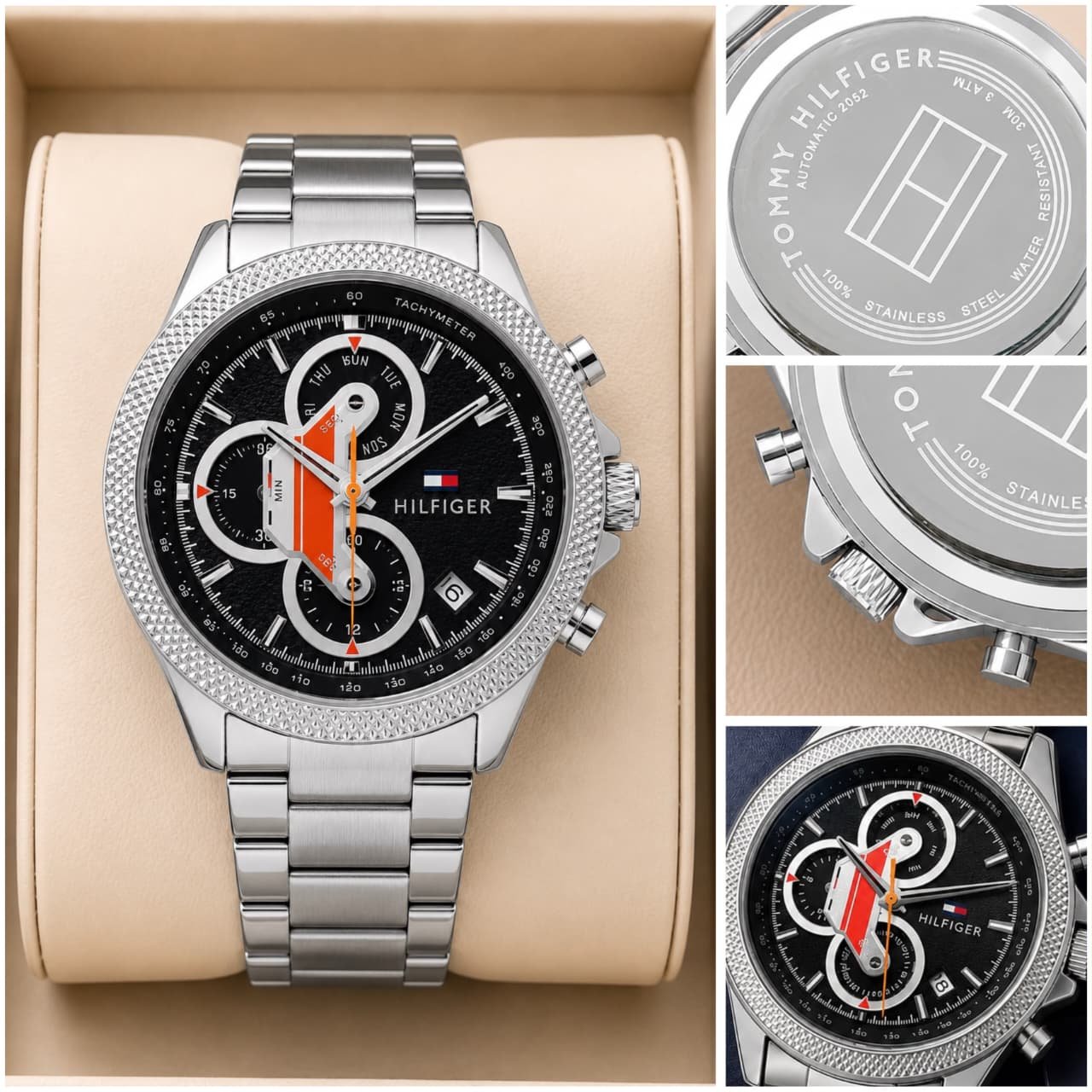 Buy Tomm_y Hilfig_err Blue Chronograph - Image 2