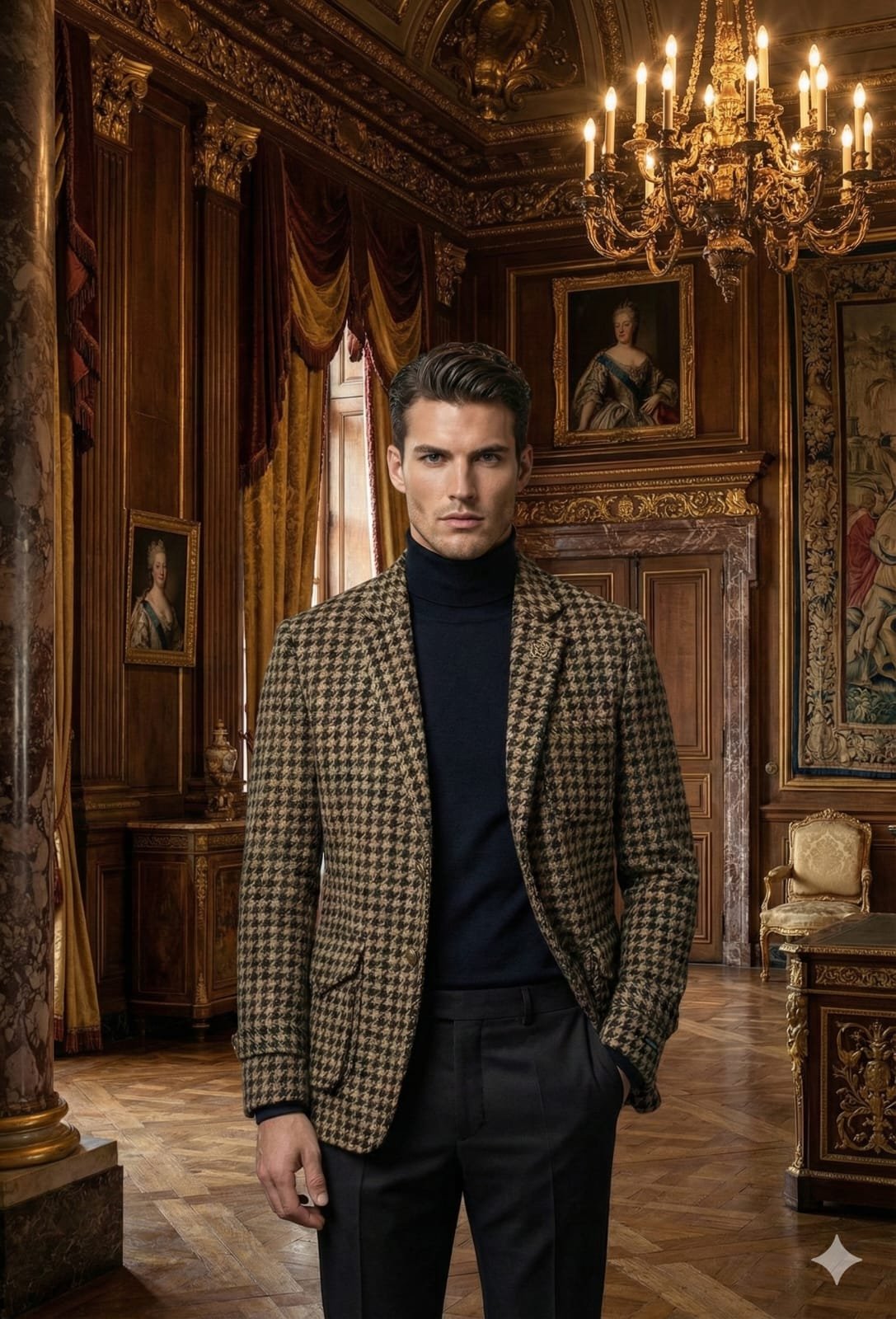First Copy Balmain Tweed Fabric Blazer - Image 3