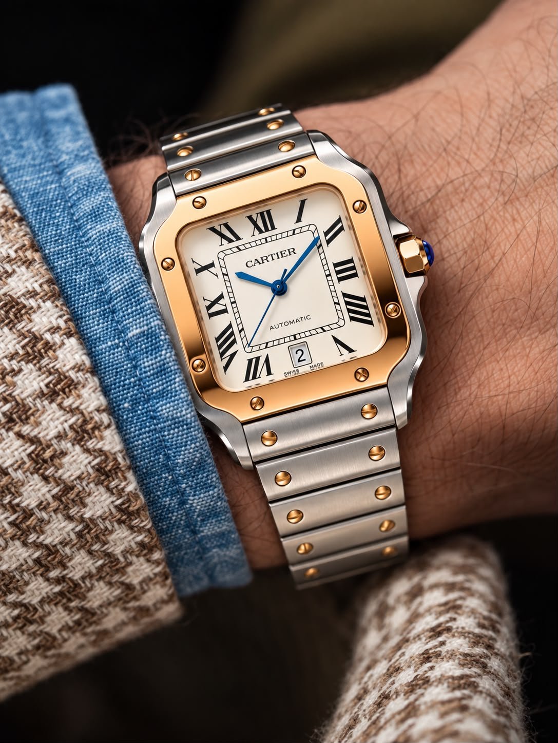 First Copy Cartier 7AA Premium Men’s Watch - Image 2