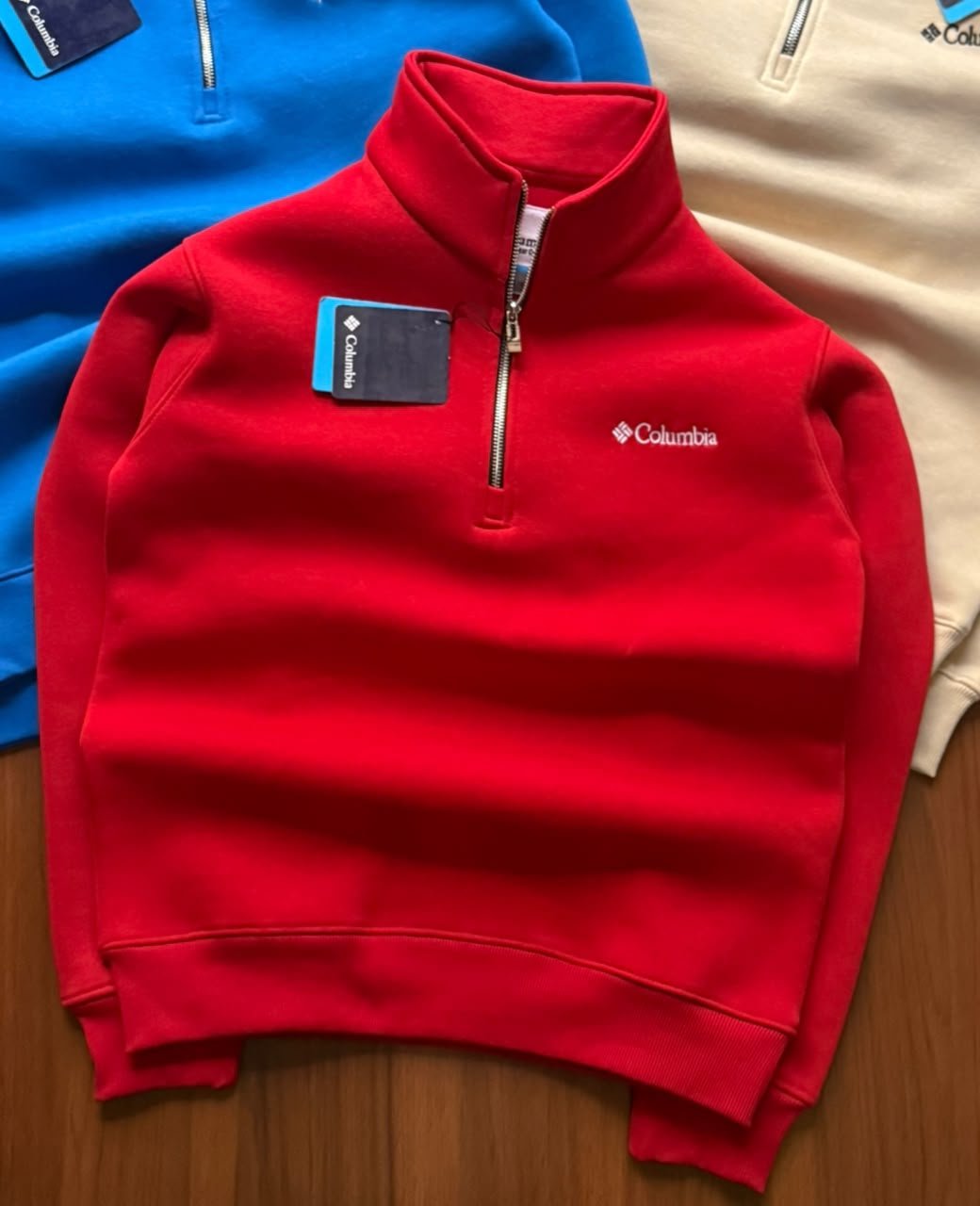 First Copy Columbia Style Cotton Fleece Pullover - Image 5