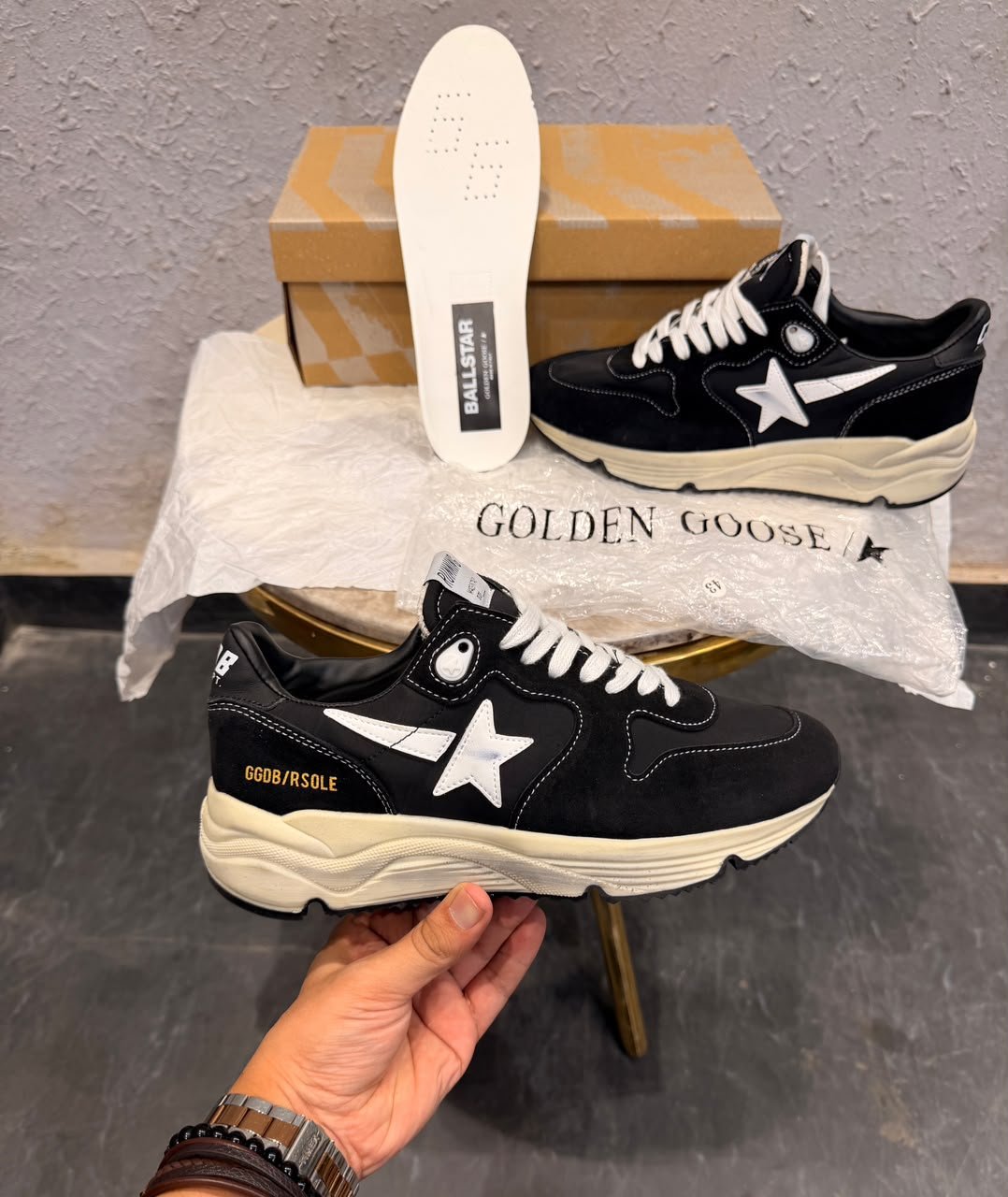 First Copy Golden Goose Ball Star Running Sole Shoes - Image 10