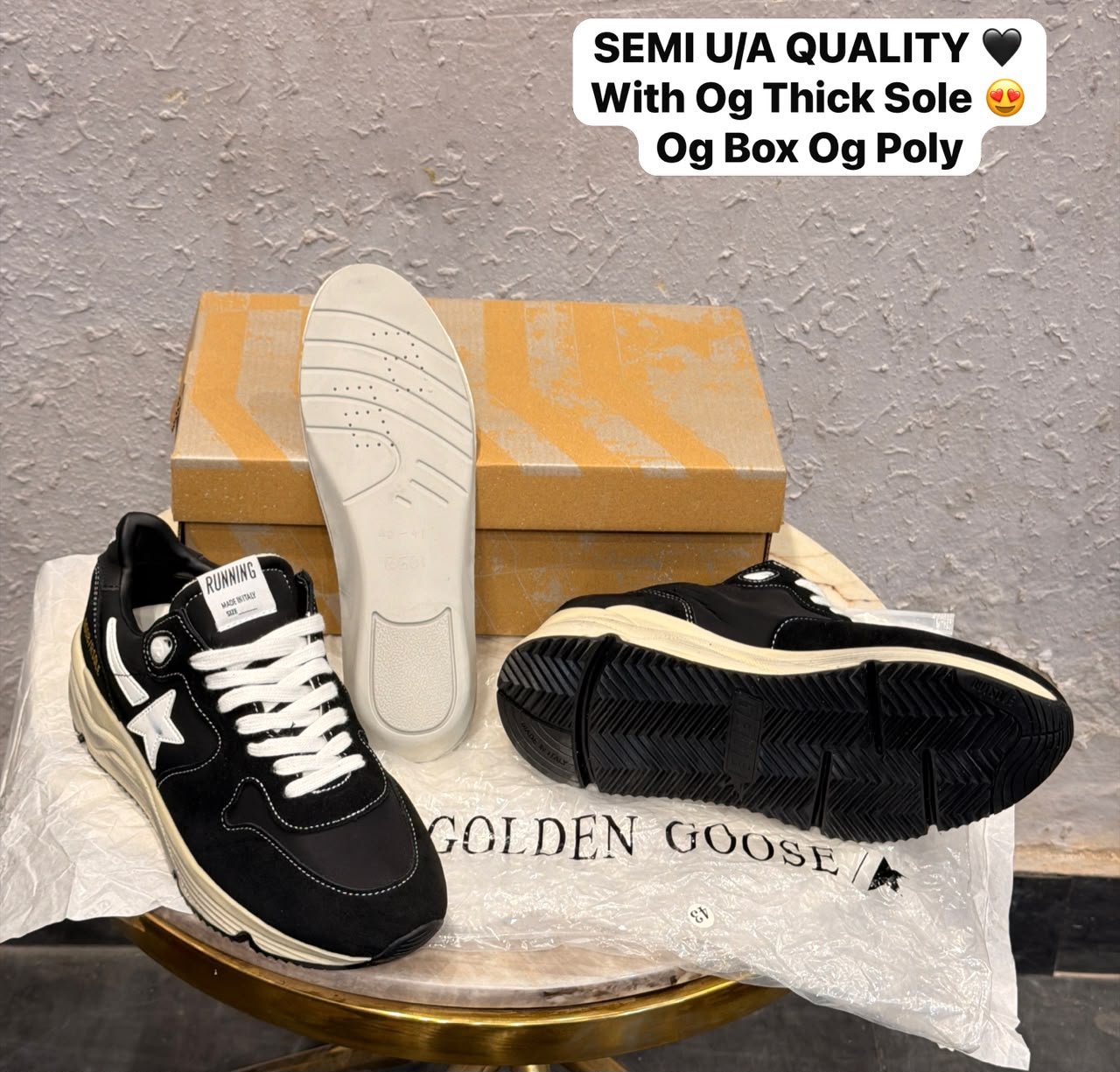 First Copy Golden Goose Ball Star Running Sole Shoes - Image 16