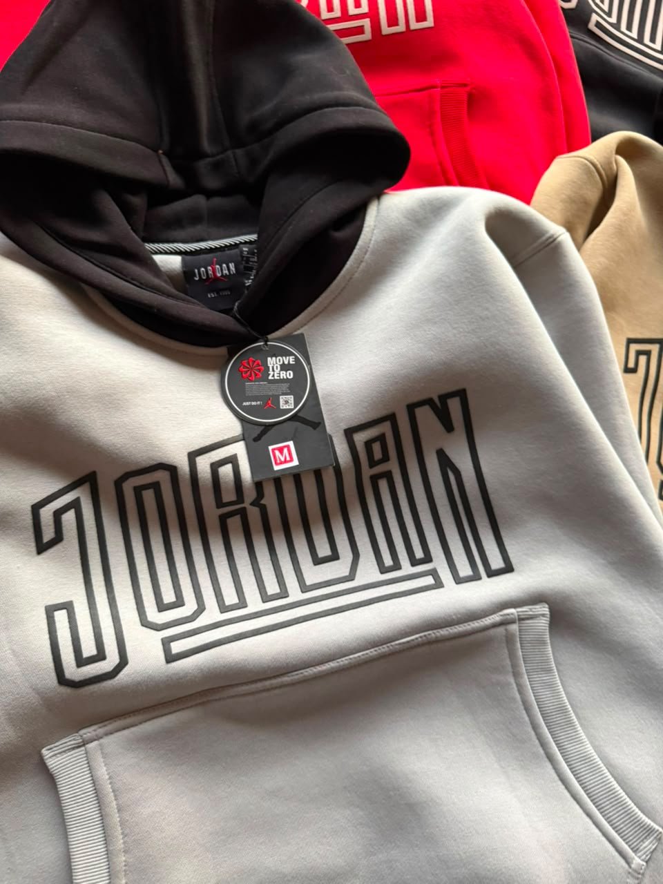 First Copy Jordan Cotton Fleece Hoodie - Image 4