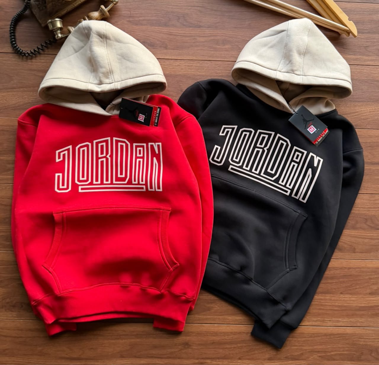 First Copy Jordan Cotton Fleece Hoodie - Image 2