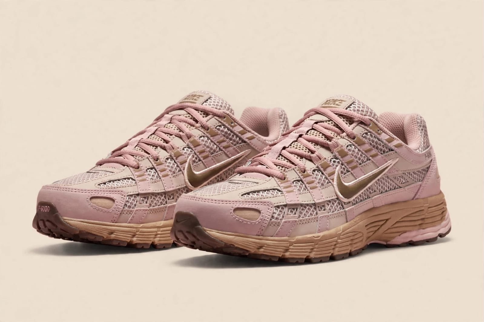 First Copy Nike P-6000 Obsidian Retro Trainers - Image 6
