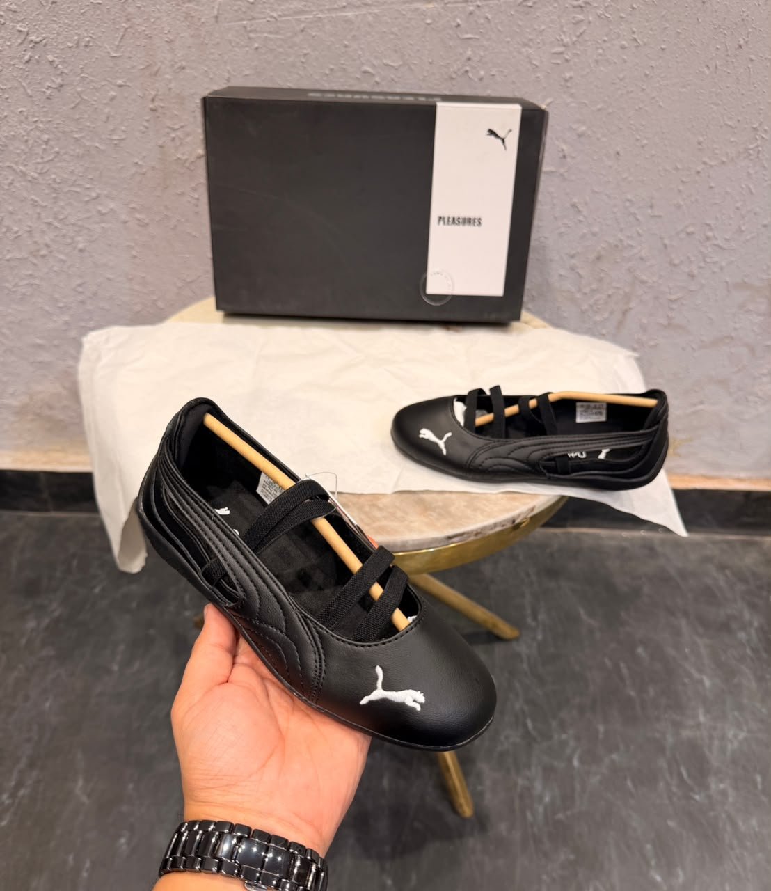 First Copy PUMA Speed Cat Black Ballet