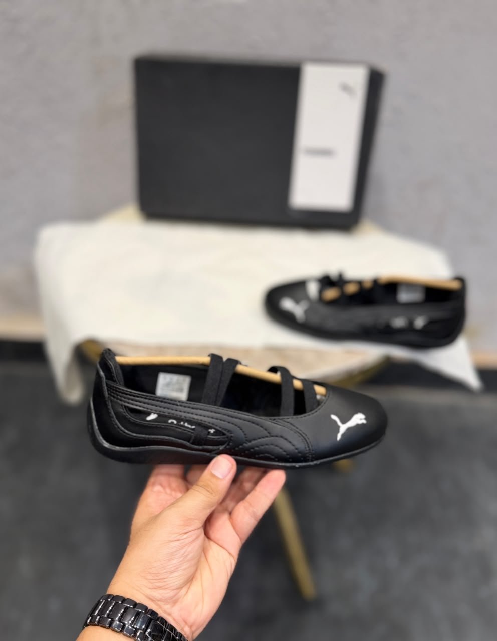 First Copy PUMA Speed Cat Black Ballet - Image 4