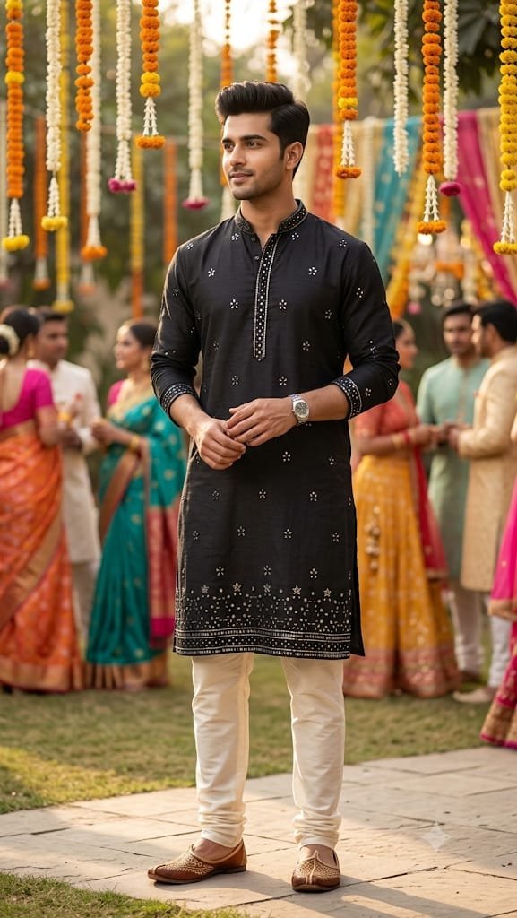 First Copy Sabyasachi Mens Luxury Kurta - Image 3