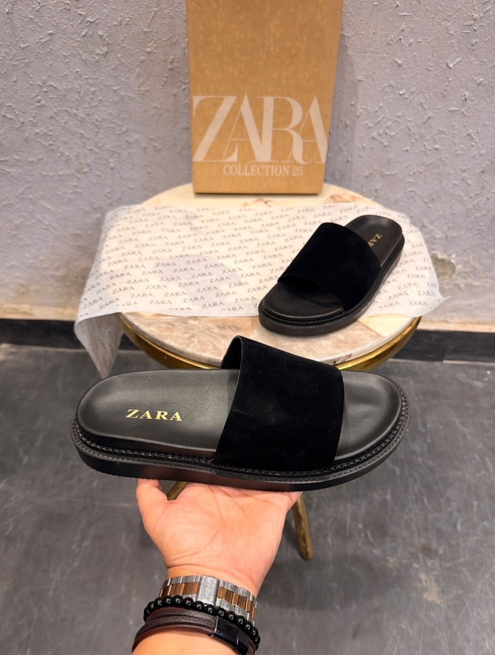 First Copy ZARA Comfy Mule Shoes for Men