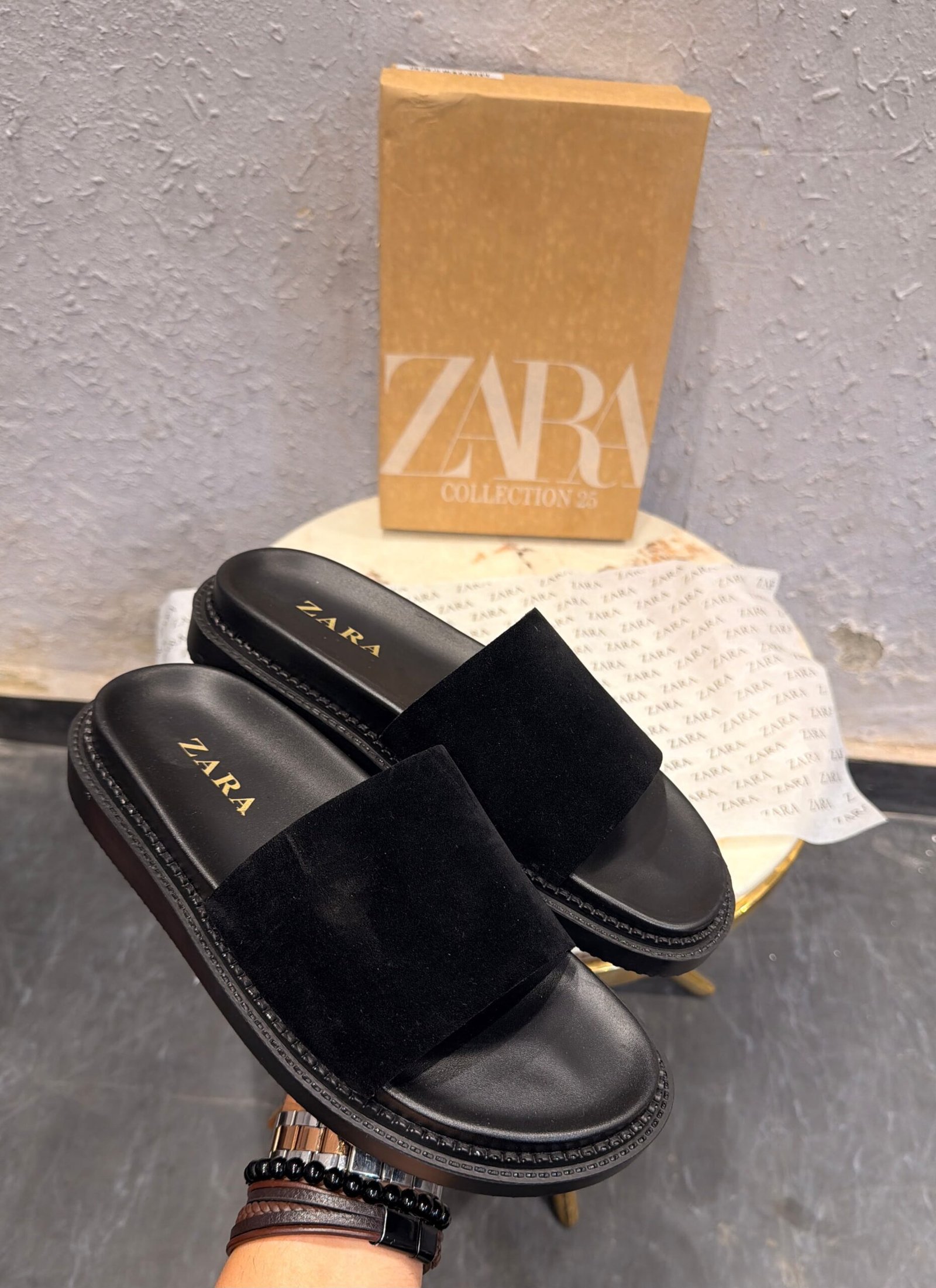 First Copy ZARA Comfy Mule Shoes for Men - Image 3
