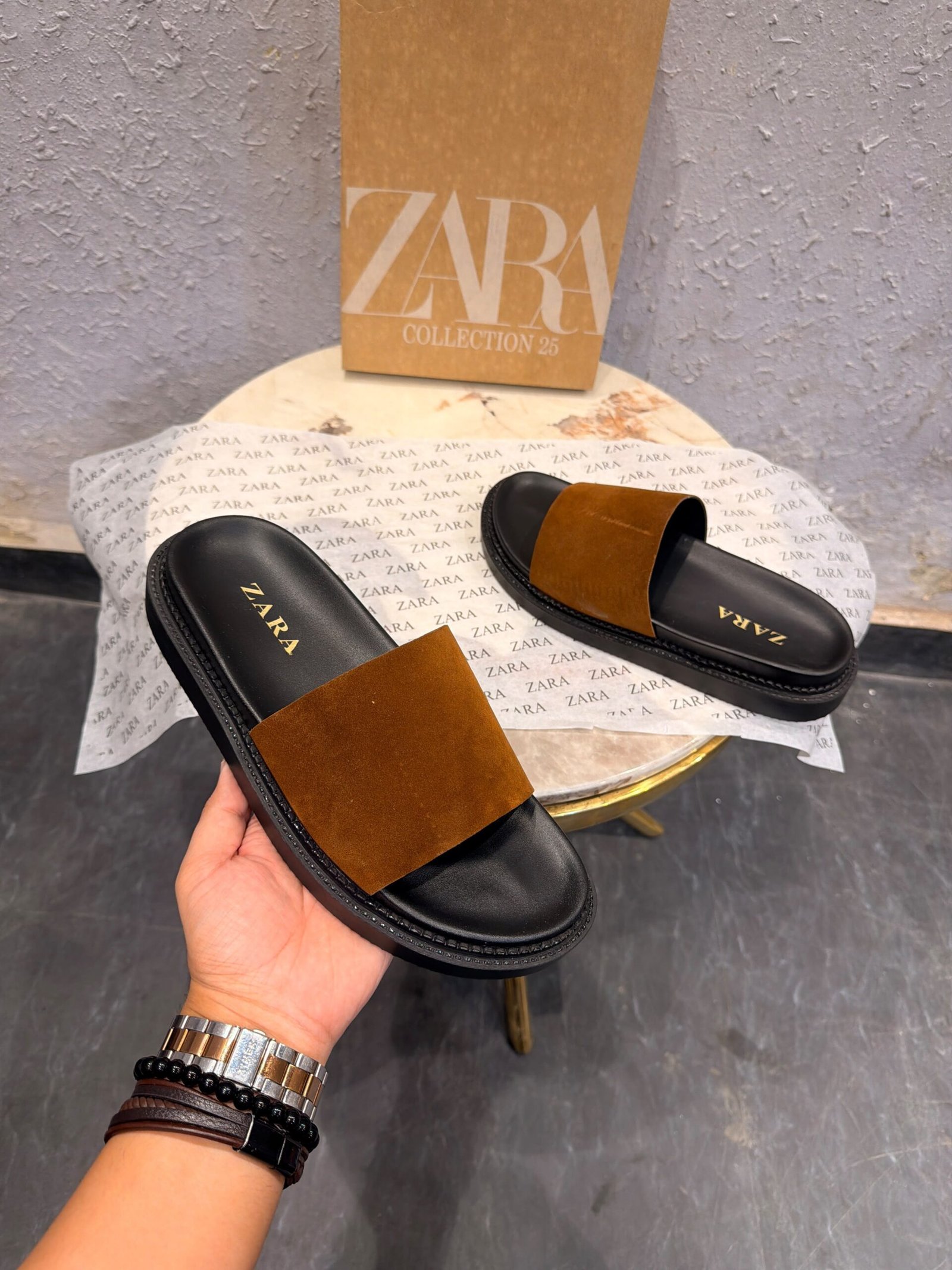 First Copy ZARA Comfy Mule Shoes for Men - Image 28